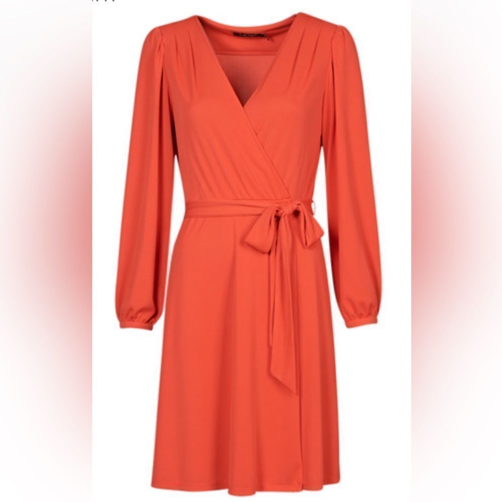 ✨ Lauren by Ralph Lauren Shavilya Long Sleeve Jersey Knit Dress - Size 14P NWT